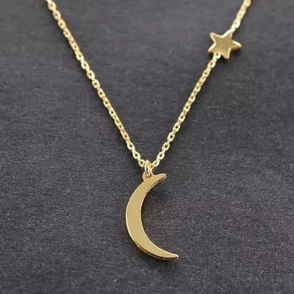 Boutique Jewelry - NEW MOON Charm NECKLACE